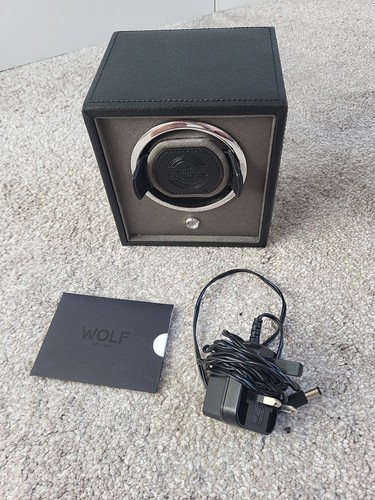 Wolf single watch winder black - winder,