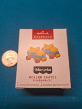 2024 Hallmark Keepsake Ornament  Roller Skates  Fisher Price NIB   MINIATURE
