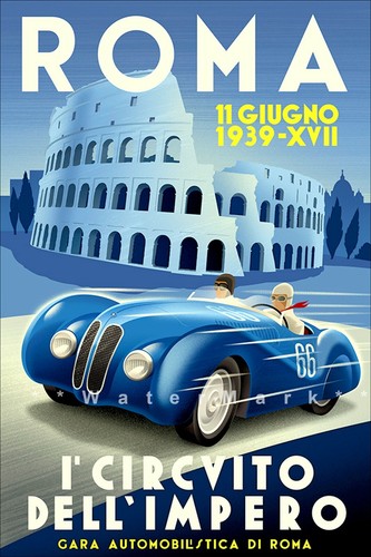 Roma italy 1939 - italy, car