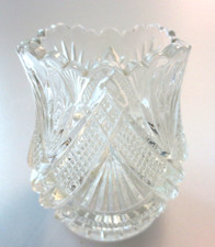 NICE VINTAGE EAPG DUNCAN MILLER SONS GLASS CO TEEPEE TOOTHPICK HOLDER