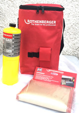 New 1 x Rothenberger Hot Bag, 1 x  Rothenberger Mapp Gas, 1x  Soldering Supermat