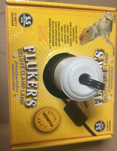 Flukers deluxe clamp lamp - flukers,