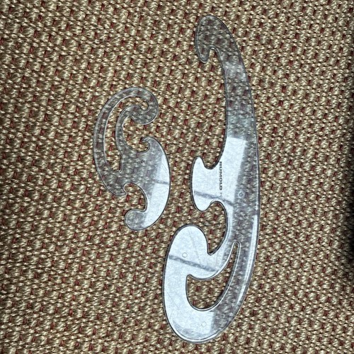 French curves stencil set - curves,