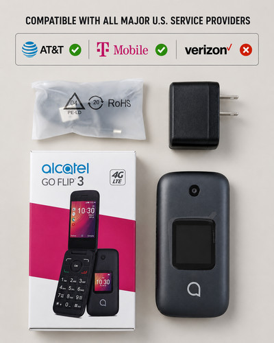 Alcatel flip - flip, phone