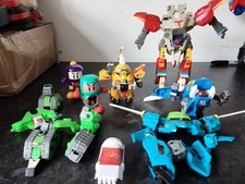 B-Daman Bomberman Vintage Figures yellow shooter 1993 Purple Green Takara bundle