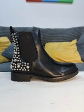 Womens Black Chelsea Boots
