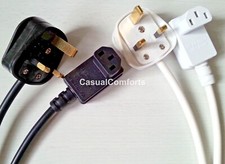 Mains plug right - mains, 90°