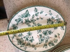 BHS - Country Vine - Oval Plate / Platter - 12 Inches Used Rarely In VGC