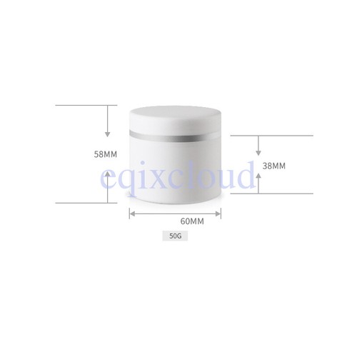 30g 50g 100g - white, gloss