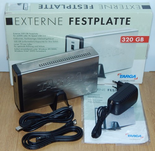 Targa lidl 320gb external hard - 320gb,