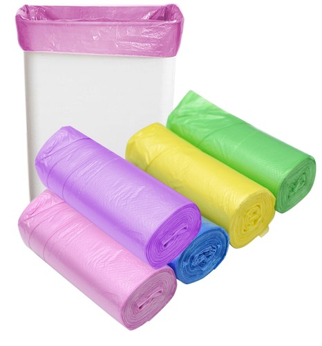 Gallon trash bags colored - gallon,