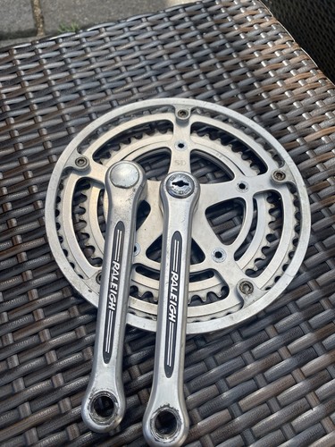 Vintage raleigh chain set - raleigh,