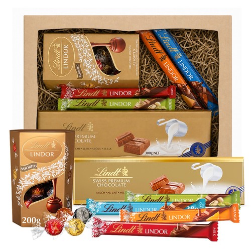 Lindt chocolates hamper - chocolates,