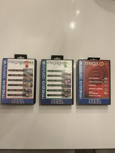 Sega mega drive games bundle - mega,