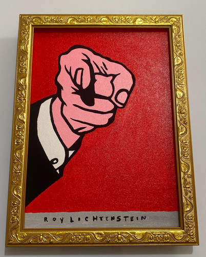 Roy lichtenstein painting oil - roy,