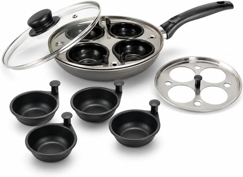 Egg poacher pan non stick - egg,
