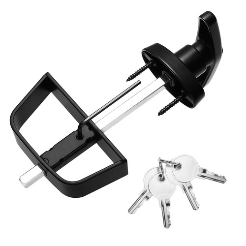 Shed door handle lock kit - t-handle,