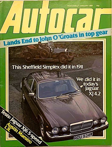 Autocar magazine jan - magazine, 07-jan-84