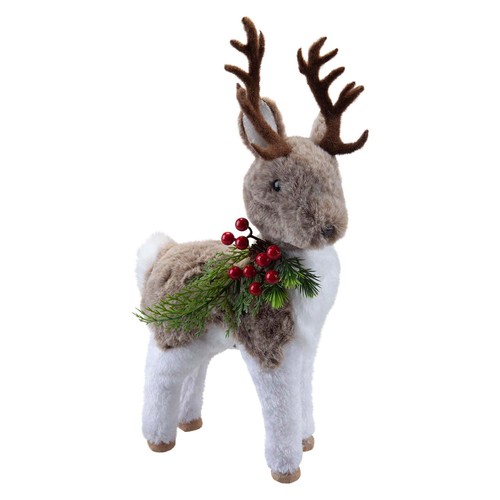 Christmas standing deer - christmas,