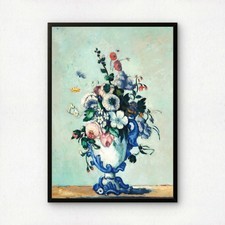 Rococo Vase by Paul Cezanne