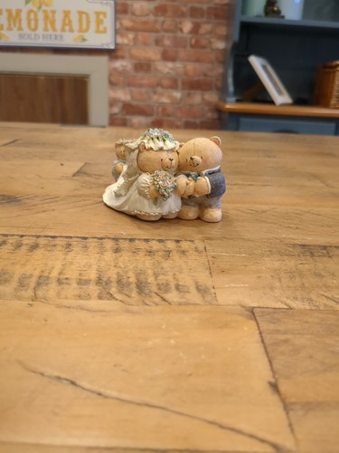 Resin bear bride - resin,