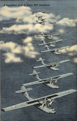 Pby catalina flying - boats, wwii