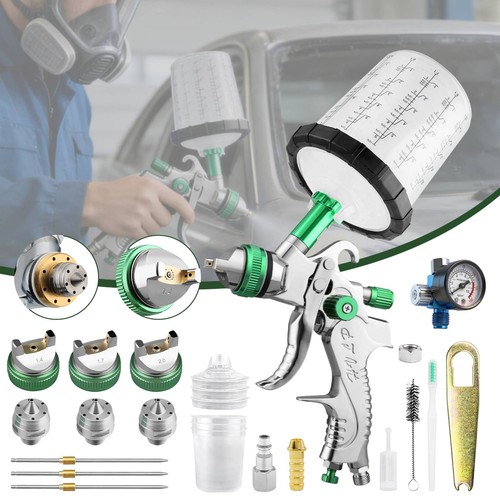 Hvlp air spray gun - air, gravity
