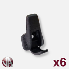 6 x Plastic Coat Hook Hanger Motorhome Caravan Camper Coach Bus Van Horsebox