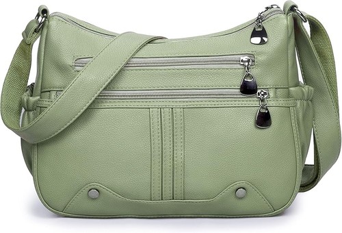 Women leather shoulder - leather, bag