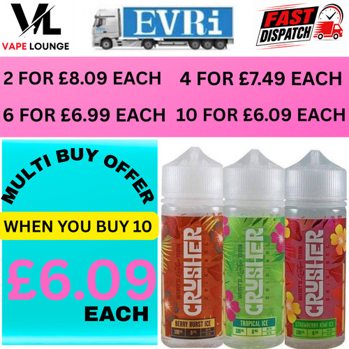 Crusher 100ml liquid - crusher, 0mg