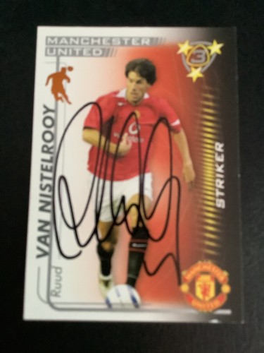 Signed ruud van nistelrooy - signed,
