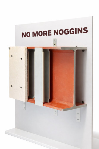 Metal noggin bracket fix - to,