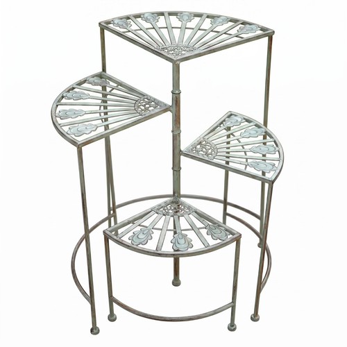 Four tier plant stand openwork - four-tier,