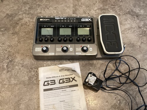 Zoom g3x multi effects - zoom, with