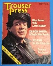 Trouser Press Vintage Magazine