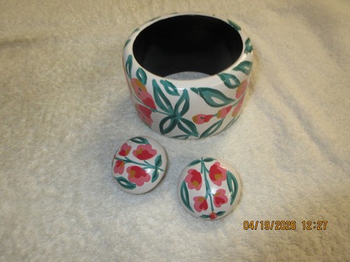Monsoon bracelet and earrings - and,