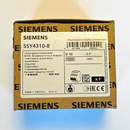 Siemens 5sy4310 miniature - siemens,