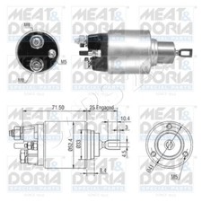 Starter Solenoid Switch Fits