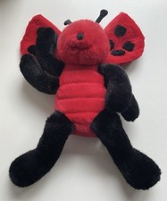 Manhattan Toy Company 1999 Ladybird Ladybug 16” Plush Soft Toy