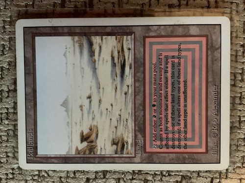 Mtg badlands revised - mtg,