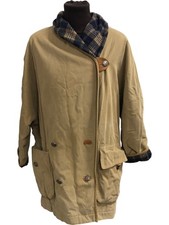 Jobis Tan Coat Plaid Lining Cotton Casual Jacket  T2590 LW158