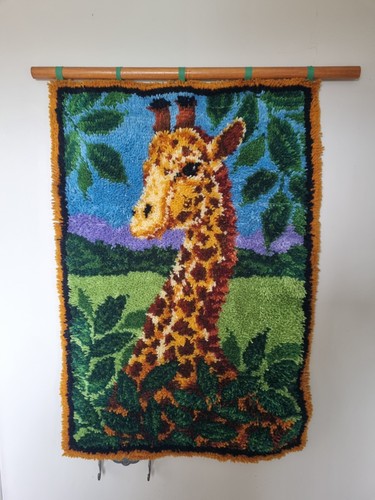 Giraffe rug wall hanging - rug,