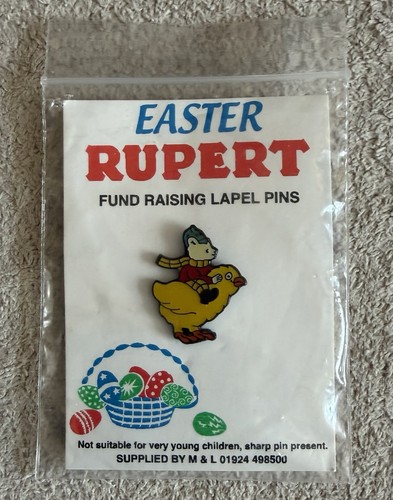 Rupert bear easter fundraising - rupert,