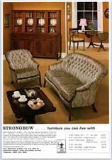 Strongbow Furniture W M Bartlett & Son Ltd Vintage Advert 1976