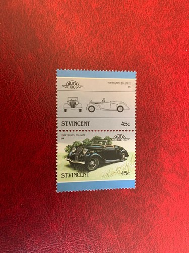 Vincent 1986 mnh auto 100 - vincent,