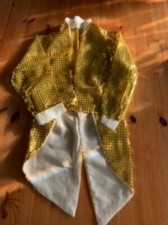 gold sequin tailcoat