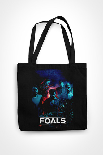 Foals poster tote bag - tote,