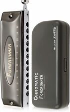 EASTTOP 12Hole Chromatic Harmonica Forerunner Harmonica C Chromatic Mouth Organ