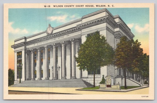 Postcard wilson north carolina - wilson,