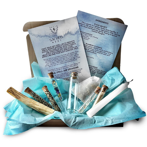 Spell jar kit diy - jar,